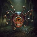 Adventures in the Forgotten Realms key art featuring a beholder by Anna Podedworna.