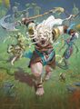 Ajani during the War of the Spark