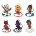 Bioworld keychains set 1