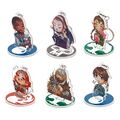 Bioworld keychains set 2