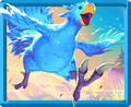 Blue chocobo