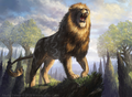 A lion from Theros.