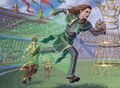 Magic is allowed during stadium matches, but hurting anyone is not.