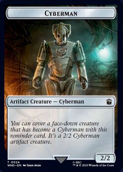 Cyberman overlay card