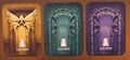 Duskmourn Commander punch-outs for Locked Doors.