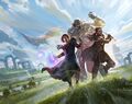 Dominaria United key art by Bram Sels.