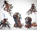 Eldrazi concepts by Aleksi Briclot.