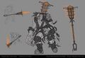 Concept sketch of an Endrider, possibly the Mutant Surveyor.[5]