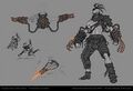 Concept sketch of an Endrider human.[5]