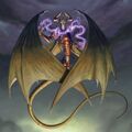 Nicol Bolas Key art M19 by Eric Deschamps.