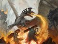 A dragon from Theros. Art by Lucas Graciano.