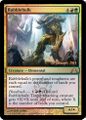 GTC Gruul prerelease promotional card Rubblehulk