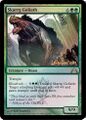 GTC release-day Friday Night Magic promotional card Skarrg Goliath