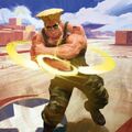 Guile, Sonic Soldier art