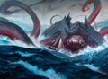 Gyruda a demon kraken of Ikoria.