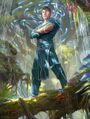 After the Gatewatch's defeat, Jace survives alone on Useless Island.