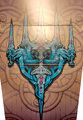 Kaldheim symbol based on Viking knotwork.