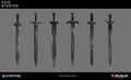 Kaldheimr sword concepts.