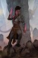 Kaya stalks Vorinclex on Kaldheim