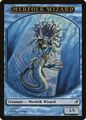1/1 blue Merfolk Wizard creature token produced by Summon the School (among others)