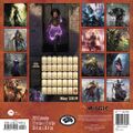 Magic monthly calendar 2019 (backside)