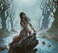 A Selkie. Art by Mark Tedin.