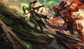 Duel Decks: Nissa vs. Ob Nixilis Key Art