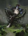 Oko, Thief of Crowns variant art.