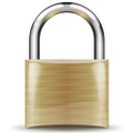 Gold-style lock