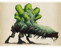 Green-aligned Phyrexian concept.