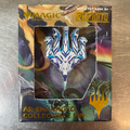 A special dragonstorm pin given to players who attended two or more Tarkir: Dragonstorm prereleases at WPN stores.[9]