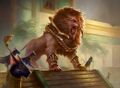 A Lion from Amonkhet.