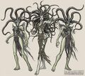 Sisters of Stone Death sketch from the Ravnica: City of Guilds Style Guide