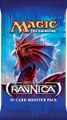 A Return to Ravnica booster pack depicting Niv-Mizzet, Dracogenius