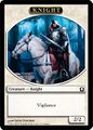 RTR League promotional Knight creature token card