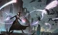 Liliana returns to Dominaria to take revenge on the Raven Man.