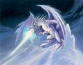 A Rimescale Dragon. Art by Jeff Easley.