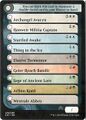 Shadows over Innistrad checklist card (mythics and rares)