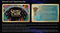The front and back face of a Secret Lair Spectacular plane card.