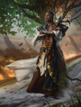 Teferi, Hero of Dominaria variant art.