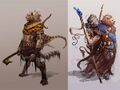 Theran Leonin concepts by Peter Mohrbacher.