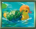 Turtle-duck charity avatar. Given to players who donated either $10 or $25 or more.[31]
