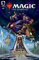 Main cover for issue #2. Art by Magali Villeneuve.