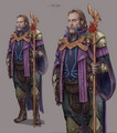 Concept art of Urza from The Brothers' War