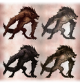 Werewolf concepts.