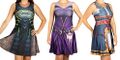 Painted dresses