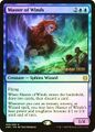 Zendikar Rising prerelease card of Master of Winds with a specific date stamp in the right corner of the art box